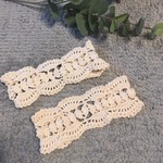 手編み ヘアバンド