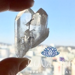 ヒマラヤ産水晶  虹入り レインボー ツイン クラスター 
