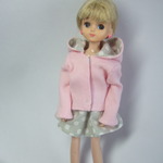 リカちゃん服セット　パーカーとスカート