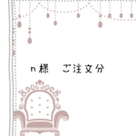 n様ご注文　オーダーメイド・ミニチュアショップ