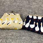 感謝SALE・アヒルとペリカンのミニがま口。