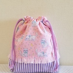 ゆめかわいいねこちゃん巾着