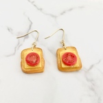 トマト&チーズトーストのピアス
