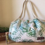 【peace様オーダー品】グラニーバッグ＊はっぱ♡グリーン