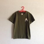 ちっちゃなおにぎりTシャツ 130㎝  シティグリーン
