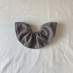 cotton bib《 gray 》