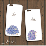 スマホケース ★  しっとりハグミィ  〜 hydrangea 〜