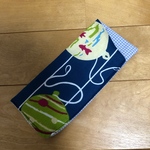 ハンドメイド♡メガネケース【ヨーヨー柄】