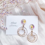 New✨メラスフェルラのフープピアス/イヤリング