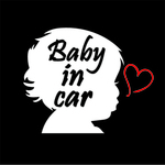 再販×10　赤ちゃん ベイビーインカー ステッカー　BABY IN CAR　078D-B