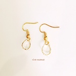 【再販3】かわいい雫のシンプルピアス/イヤリング/ノンホール樹脂ピアス