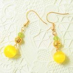 限定品キャッアイのピアス＜P６８７＞