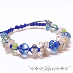 ＊༅೫爽やかな初夏の風೫༅ 天然石 パワーストーン ブレスレット
