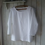 【SALE】コットンレースのプルオーバー