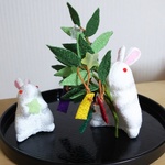 七夕🎋飾り うさぎ