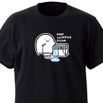 コード整理（イーサネットメルトダウン）【ブラック】ekot Tシャツ <イラスト：店長 里一磨＞