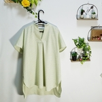 夏のフレンチスリーブ🌼チュニックブラウス