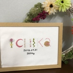 命名書 ネームボード バースデー ウェルカムボード 出産祝い