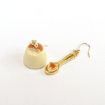 【再販6】食べかけプリンピアス