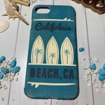 iPhone 7/8ケース カリフォルニア ビーチ
