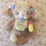 🍼ミルクの時間ですよ🍼シーズー🐶トイプードル🐶ロップイヤー🐰ギンガムピンク✨ミント色のスタイ✨哺乳瓶のネックレス✨ベビー✨赤ちゃん✨ゆめかわいい✨ファンシー✨レトロ✨ぬいぐるみ✨いぬ✨うさぎ✨ひつじ