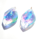 鉱石のピアスor イヤリング🌼 レジン  鉱石レジン