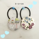 大人かわいいヘアゴム2本セット♡