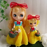 よしえ屋S8[白雪姫ドレス姉妹６点セット]ブライス アウトフィット Blythe