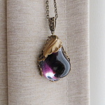 大きいサイズ　Vintage pear fruit  　ネックレス