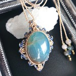 ブルーカルセドニー ペンダント