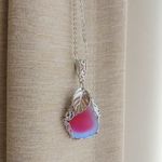 ・:*:・傷あり・:*:・　Vintage two tone  pear fruit  　ネックレス
