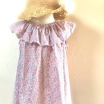 summer sale♪ リバティ フリルチュニック（エロイーズ）
