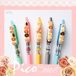 [M様オーダー品]ミニチュアドーナツ♡　デコボールペン5本セット 