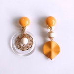 mango color＊アシンメトリー/イヤリング