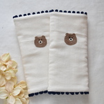 【momomomo1215様専用】くまさん刺繍サッキングパッド