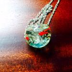 金魚鉢 ネックレス