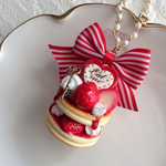 いちごパンケーキ♡バッグチャームorネックレス