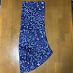 【受注製作】★ペーズリー柄★中厚生地★犬用スリング・猫用スリング★１枚仕立て★ネイビー★コットンオックス