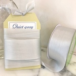 シルクリボン"Quiet Grey"32mm幅 