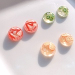 ぎっしり＊フルーツdomeピアス