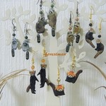 アライグマ＆レッサーパンダ🐻ピアス