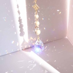 Swarovski コットンパール サンキャッチャー♡ なみだ型 