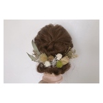 ヘアアクセサリー 髪飾り ドライフラワー