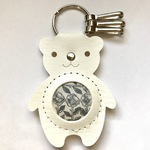 英 LIBERTY≪スリーピング・ローズ≫ ★  Bear くるみキーホルダー