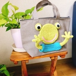 ケロケロランチバッグ🐸💕