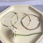 ☆オーダー☆〈大人用〉キラキラアンクレット(単品)