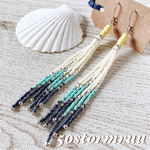 ネイティブフリンジピアス