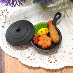 お子様ランチ☆蓋付きスキレット ミニチュアフード