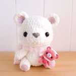 ふわクマBIG💕(white)