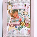 【キット】HAPPY A4サイズ アルバムページ  W